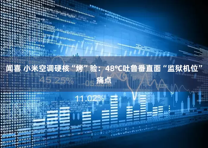 闻喜 小米空调硬核“烤”验：48℃吐鲁番直面“监狱机位”痛点