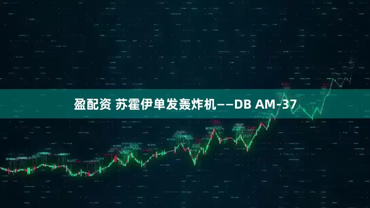 盈配资 苏霍伊单发轰炸机——DB AM-37